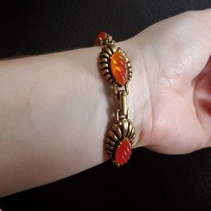 Bracelet Vintage Vallee D'Aoste - 7 Blasons En émail - Style Bohème Multicolore